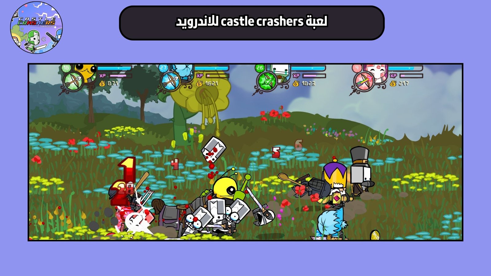 تحميل لعبة castle crashers النسخة الاصلية 2025 اخر اصدار