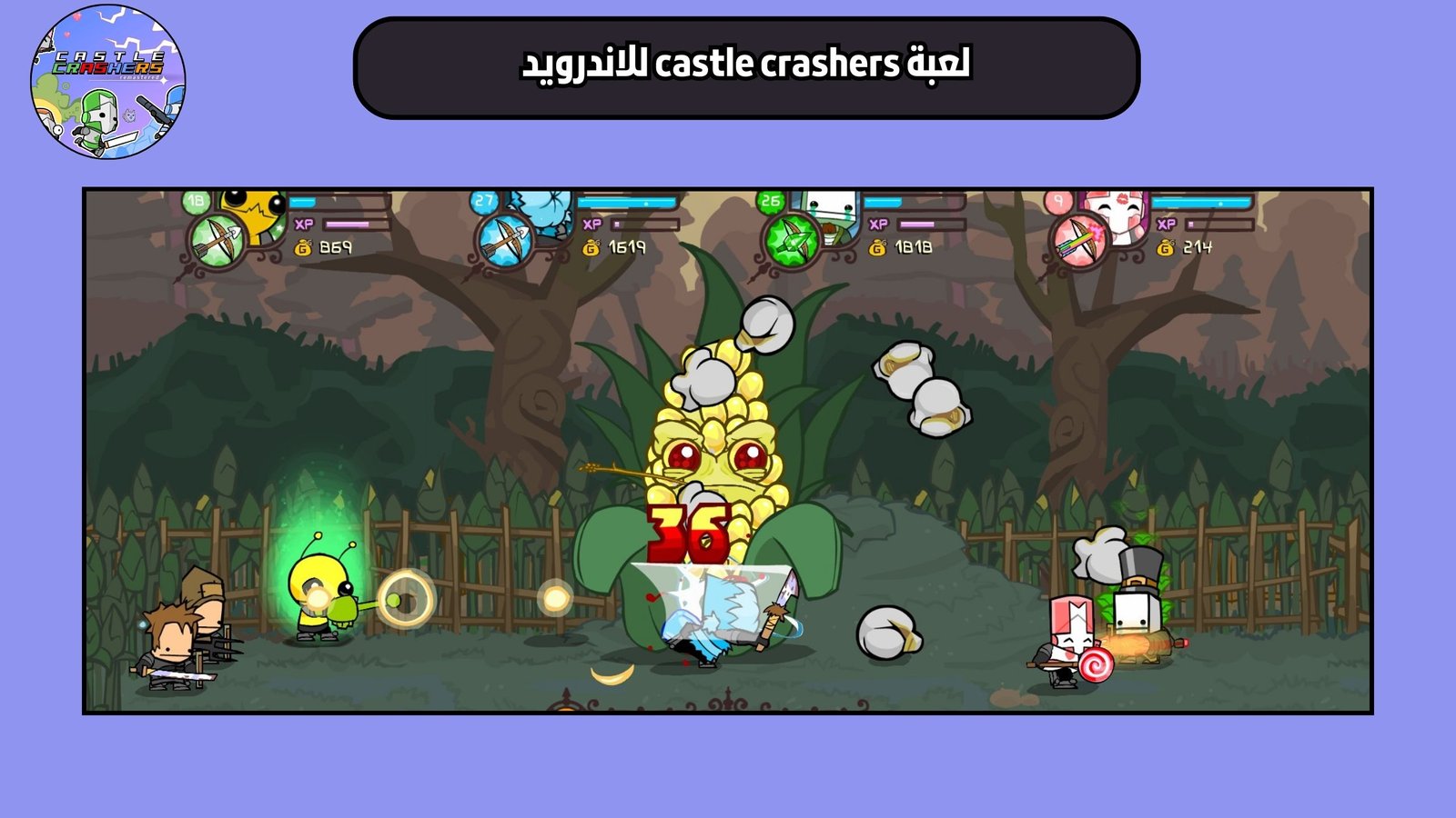 تحميل لعبة castle crashers النسخة الاصلية 2025 اخر اصدار