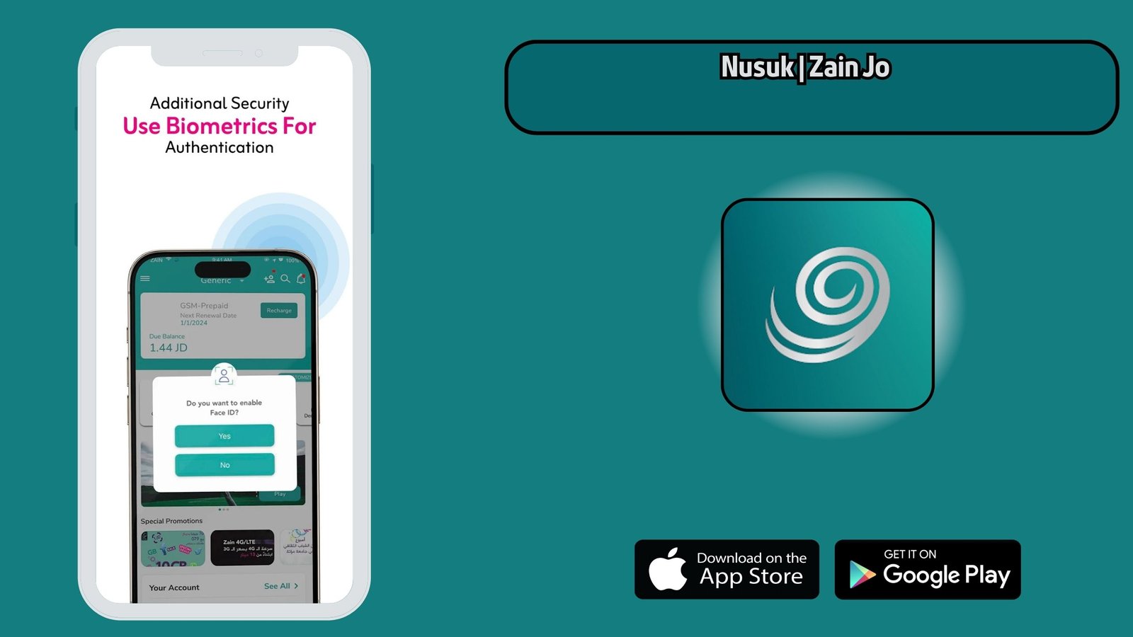 تحميل تطبيق Zain Jo زين للاندرويد و الايفون اخر اصدار 2026