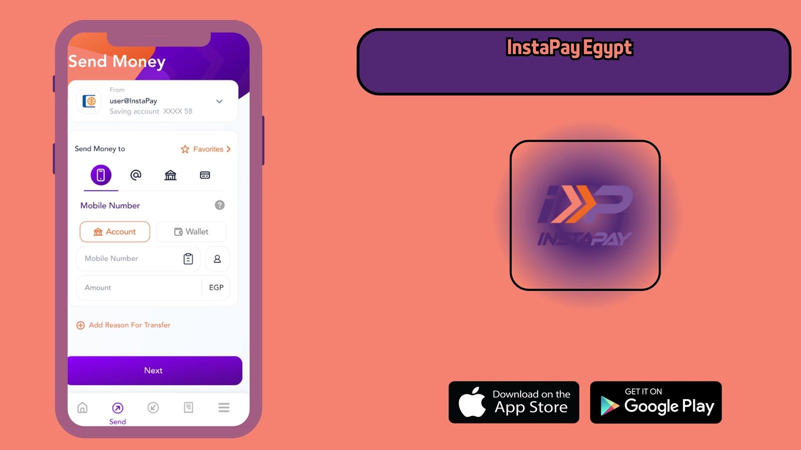 تحميل تطبيق انستا باي InstaPay للاندرويد و الايفون اخر اصدار 2026