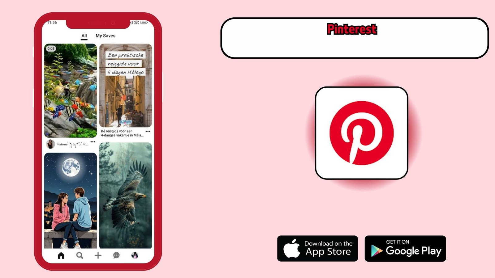 تطبيق pinterest للاندرويد و الايفون اخر اصدار 2026 
