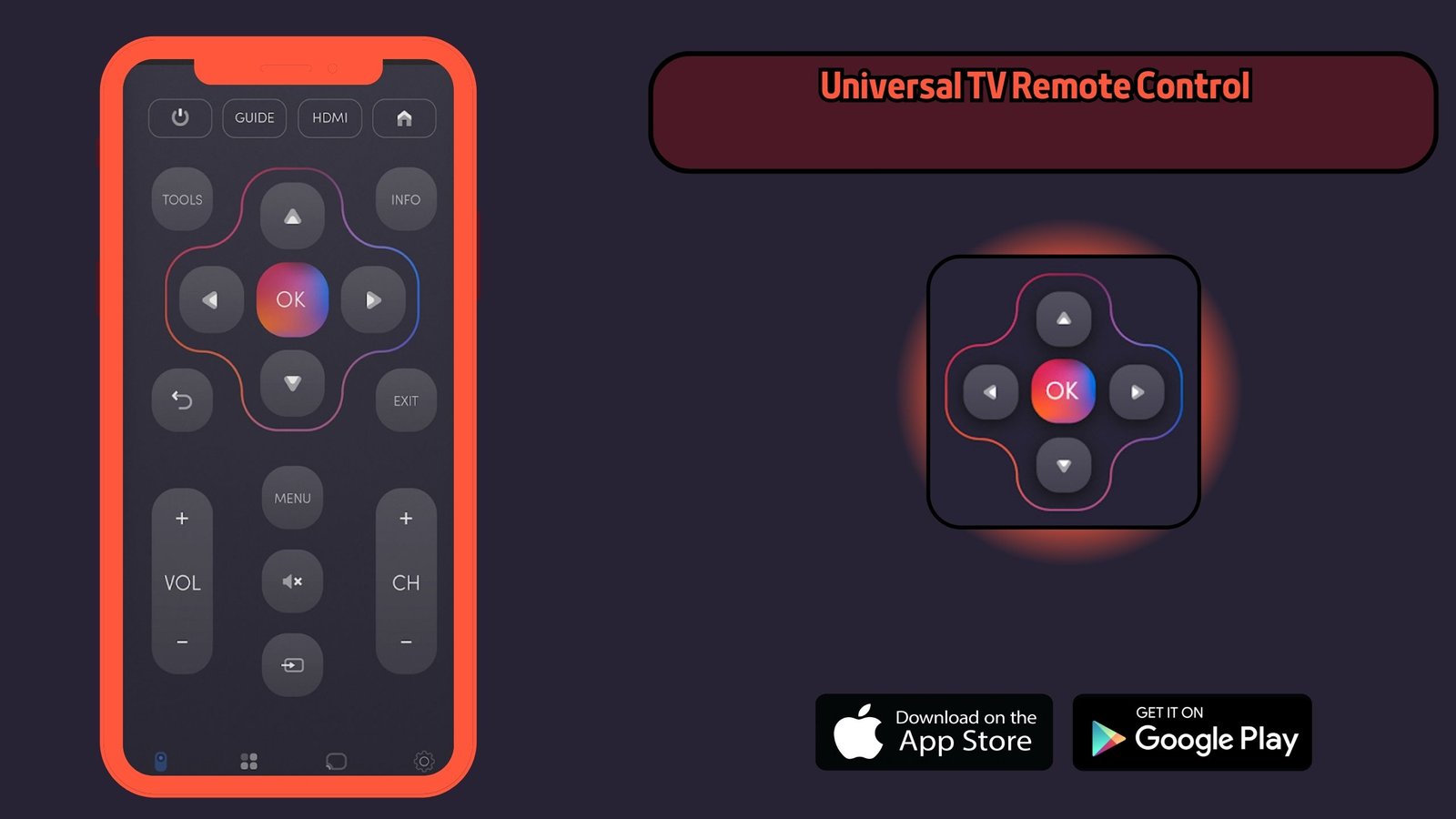 تطبيق Universal TV Remote Control لتحويل تلفزيونك القديم لتلفزيون ذكي سمارت