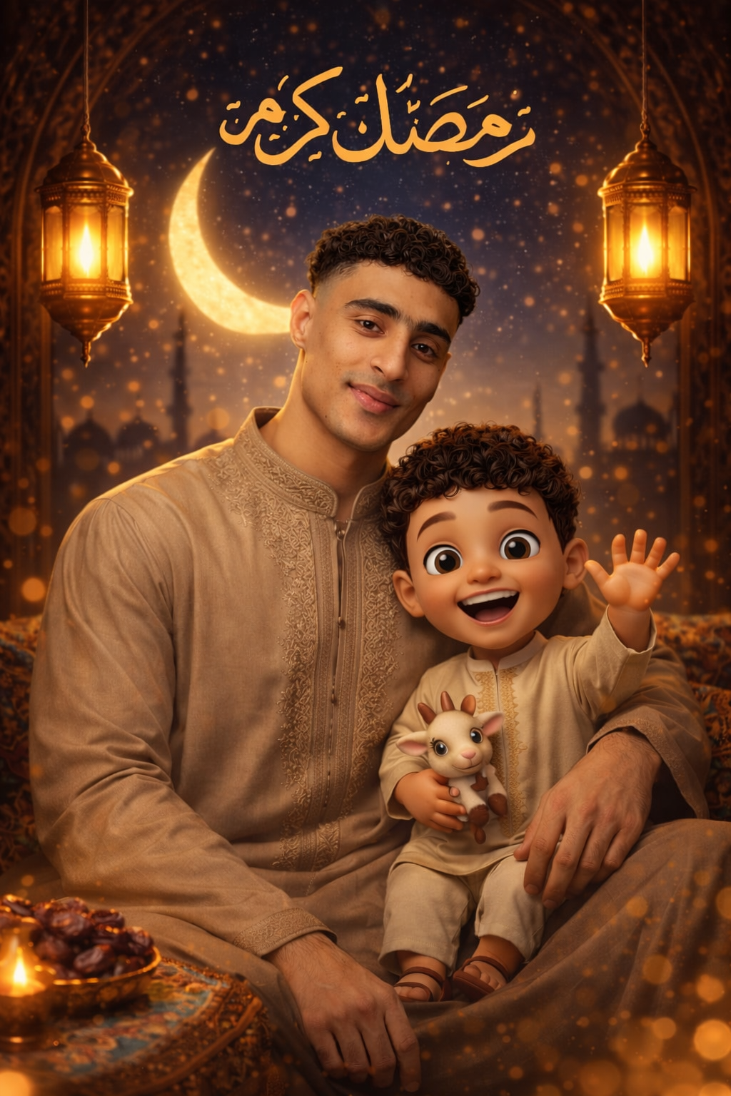 طريقة عمل صورة رمضان