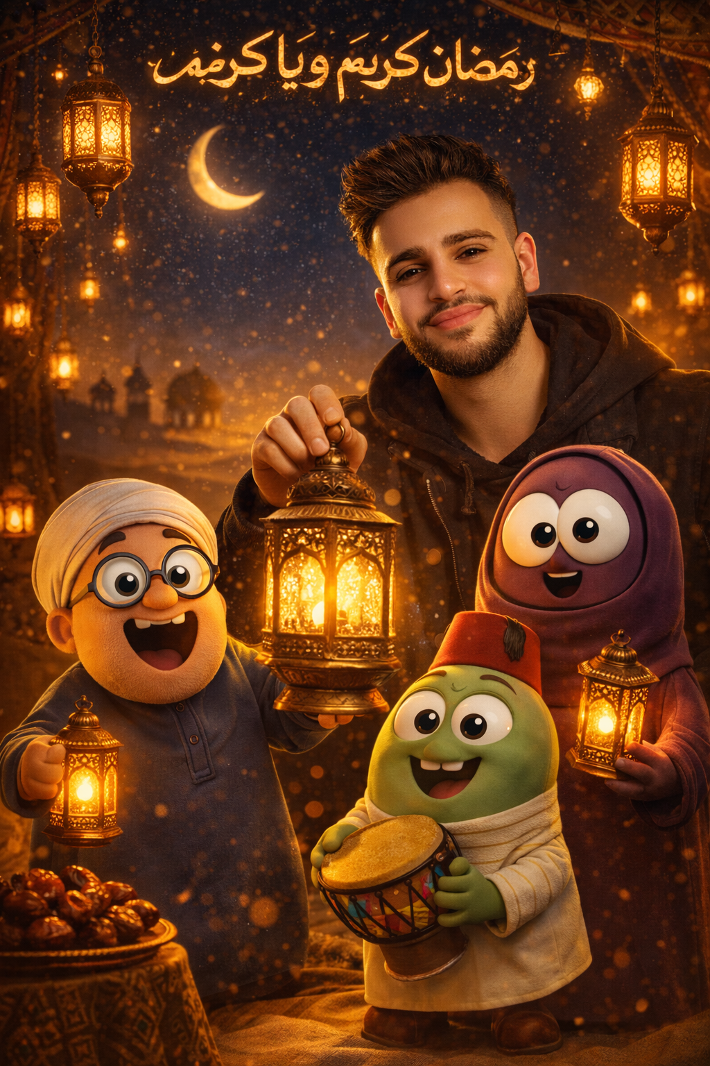 طريقة عمل صورة رمضان