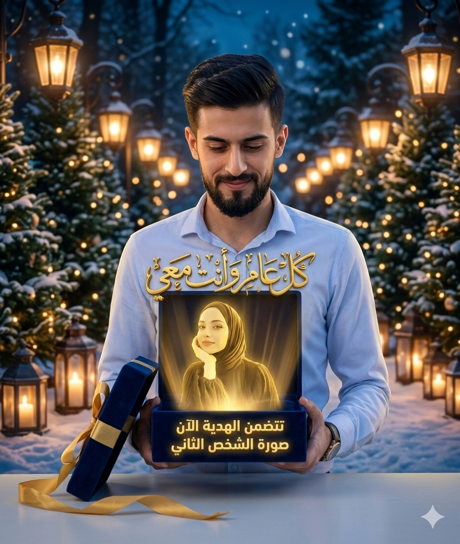 تصميم صور العيد بالذكاء الاصطناعي 