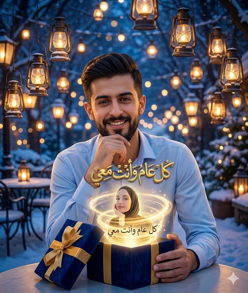 تصميم صور العيد بالذكاء الاصطناعي 