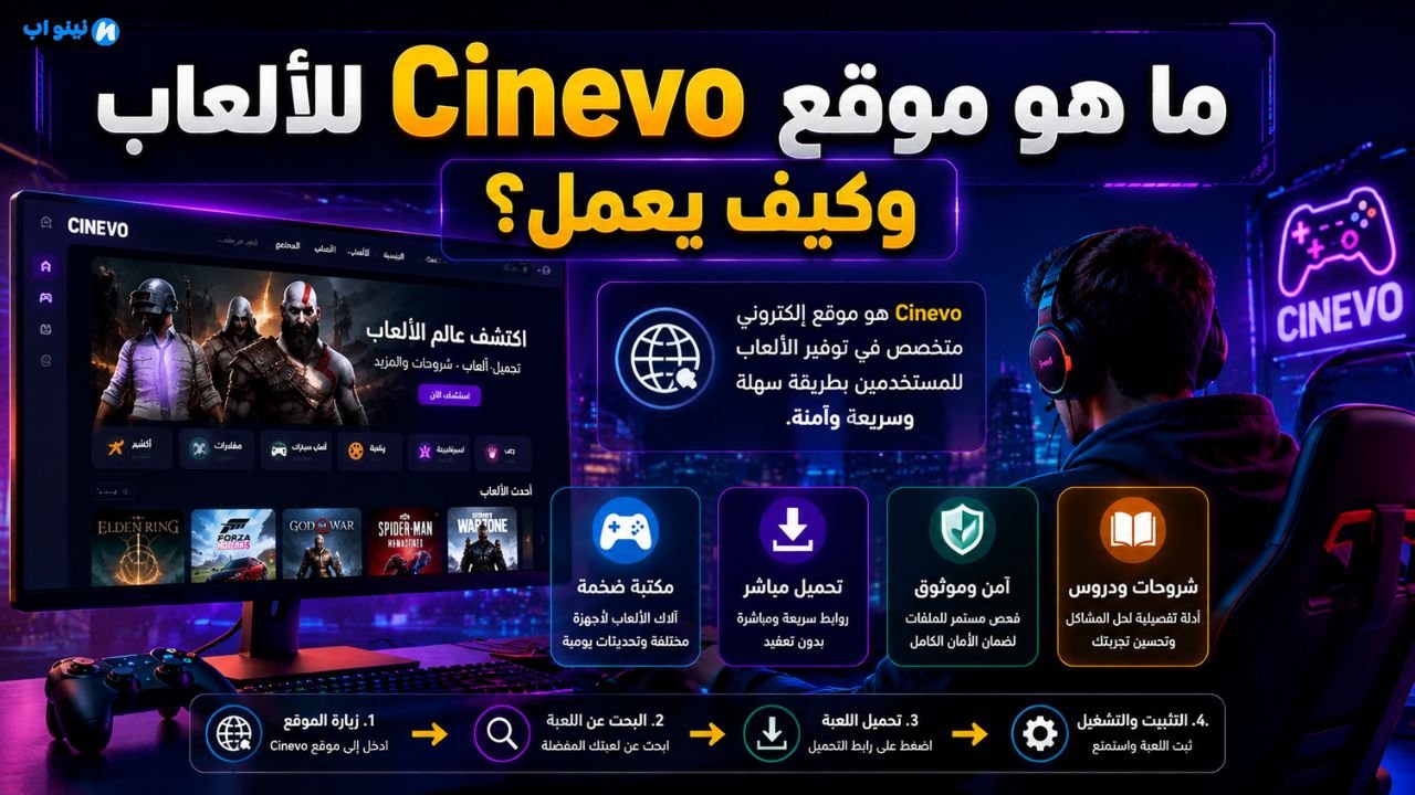 موقع Cinevo للألعاب
